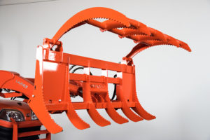 Wicked Root Rake Grapple for Kubota BX