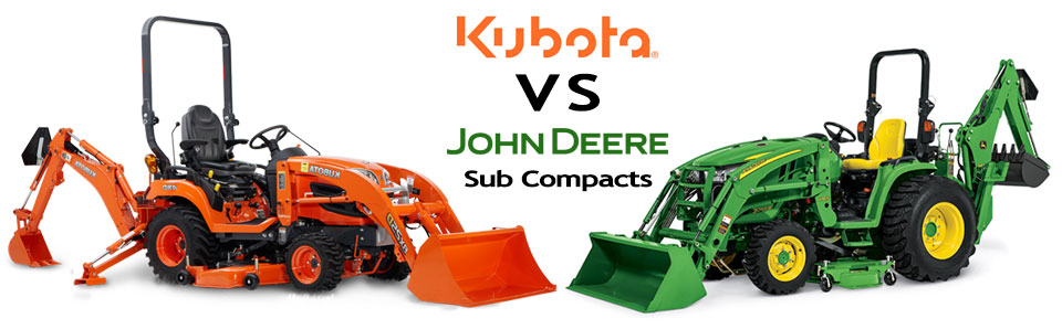 Kubota BX vs John Deere Sub Compact Tractors | Everything Tractors