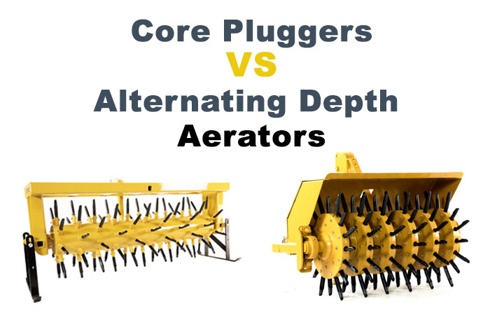 Core Plugger Vs Alternating Depth Aerators